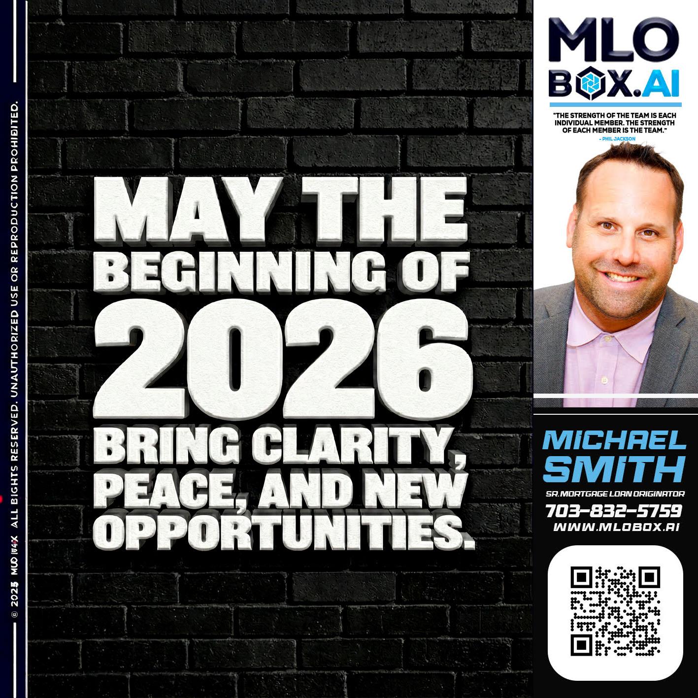 MAY THE 2026 - Mike Smith -Senior Mortgage Loan Originator