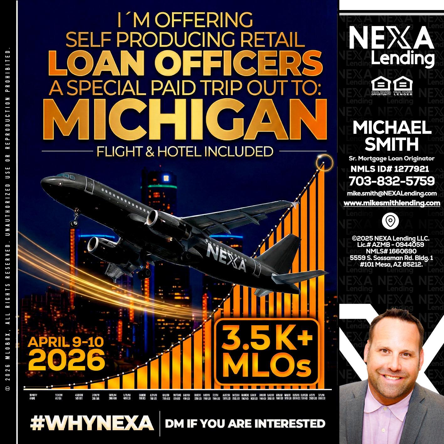 3.5K - Mike Smith -Senior Mortgage Loan Originator