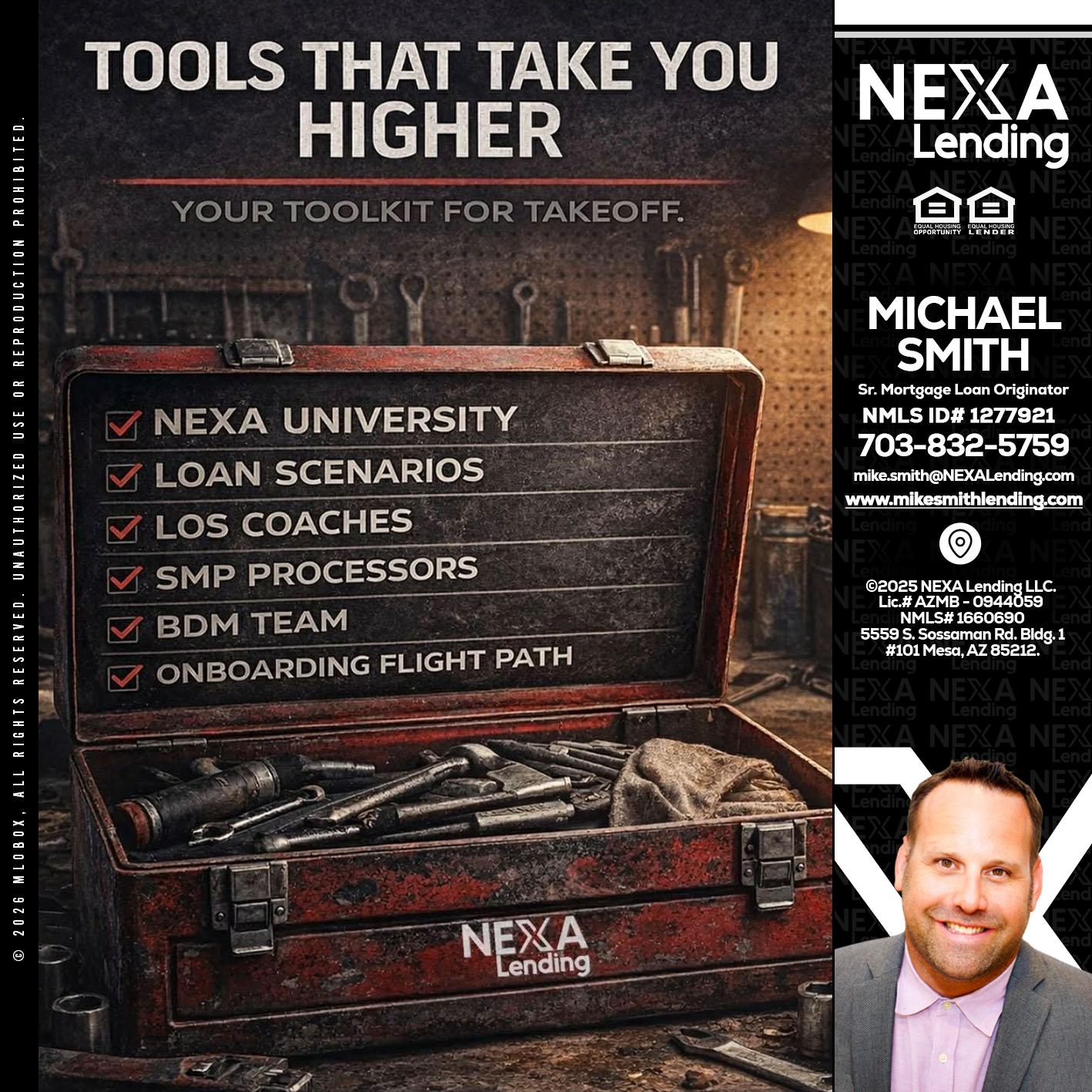 TOOLS THAT - Mike Smith -Senior Mortgage Loan Originator