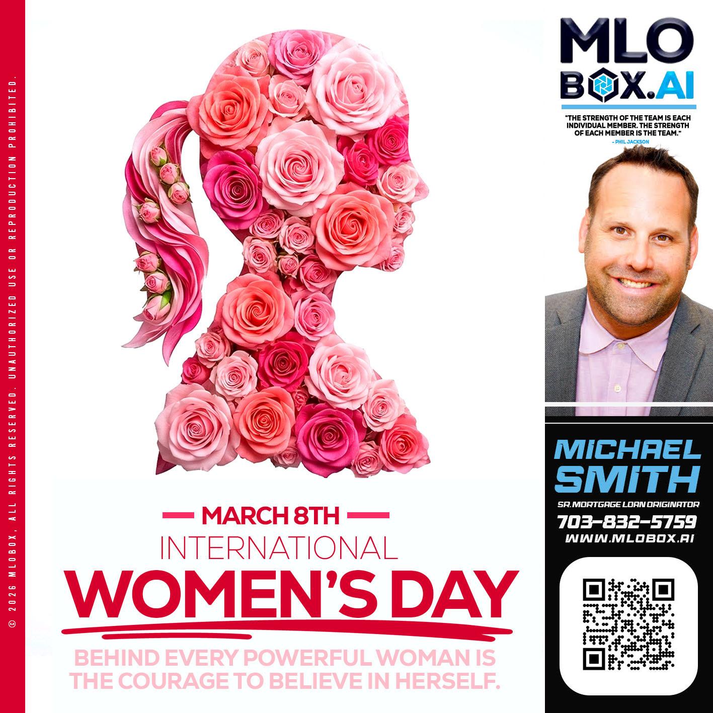 MARCH 8TH - Mike Smith -Senior Mortgage Loan Originator