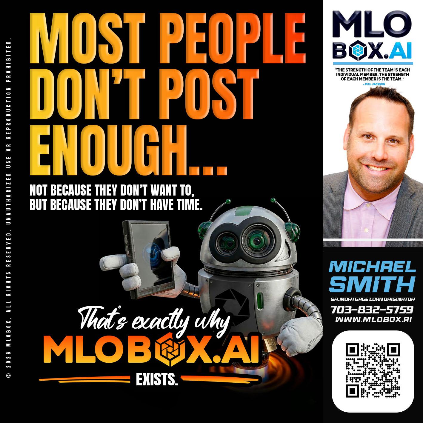 most people - Mike Smith -Senior Mortgage Loan Originator