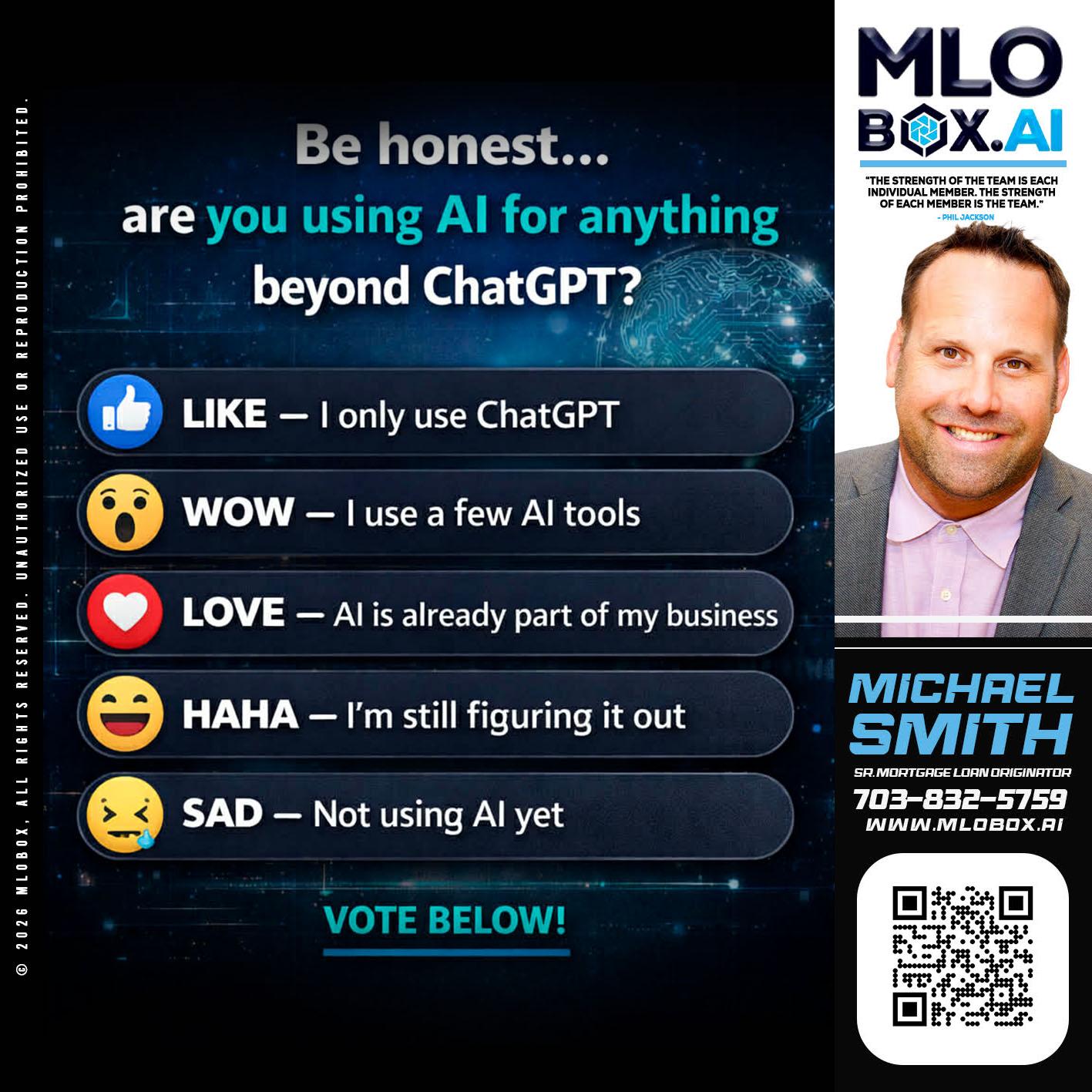 BE HONEST - Mike Smith -Senior Mortgage Loan Originator