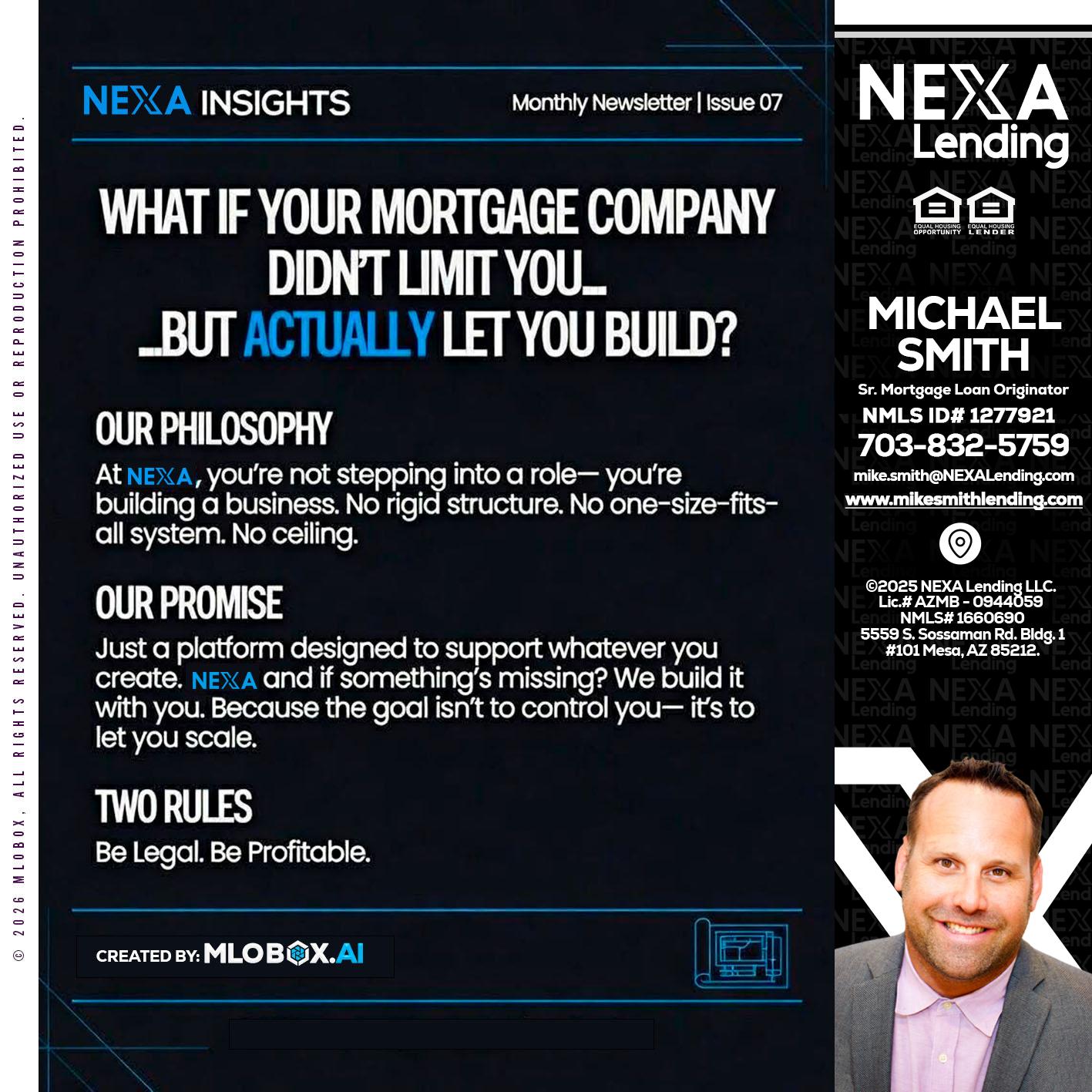 NEXA INSIGHTS - Mike Smith -Senior Mortgage Loan Originator