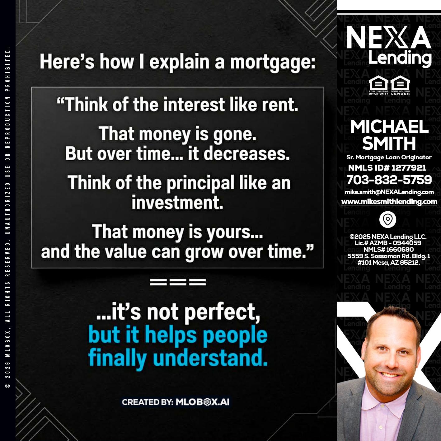 HERES NOW - Mike Smith -Senior Mortgage Loan Originator