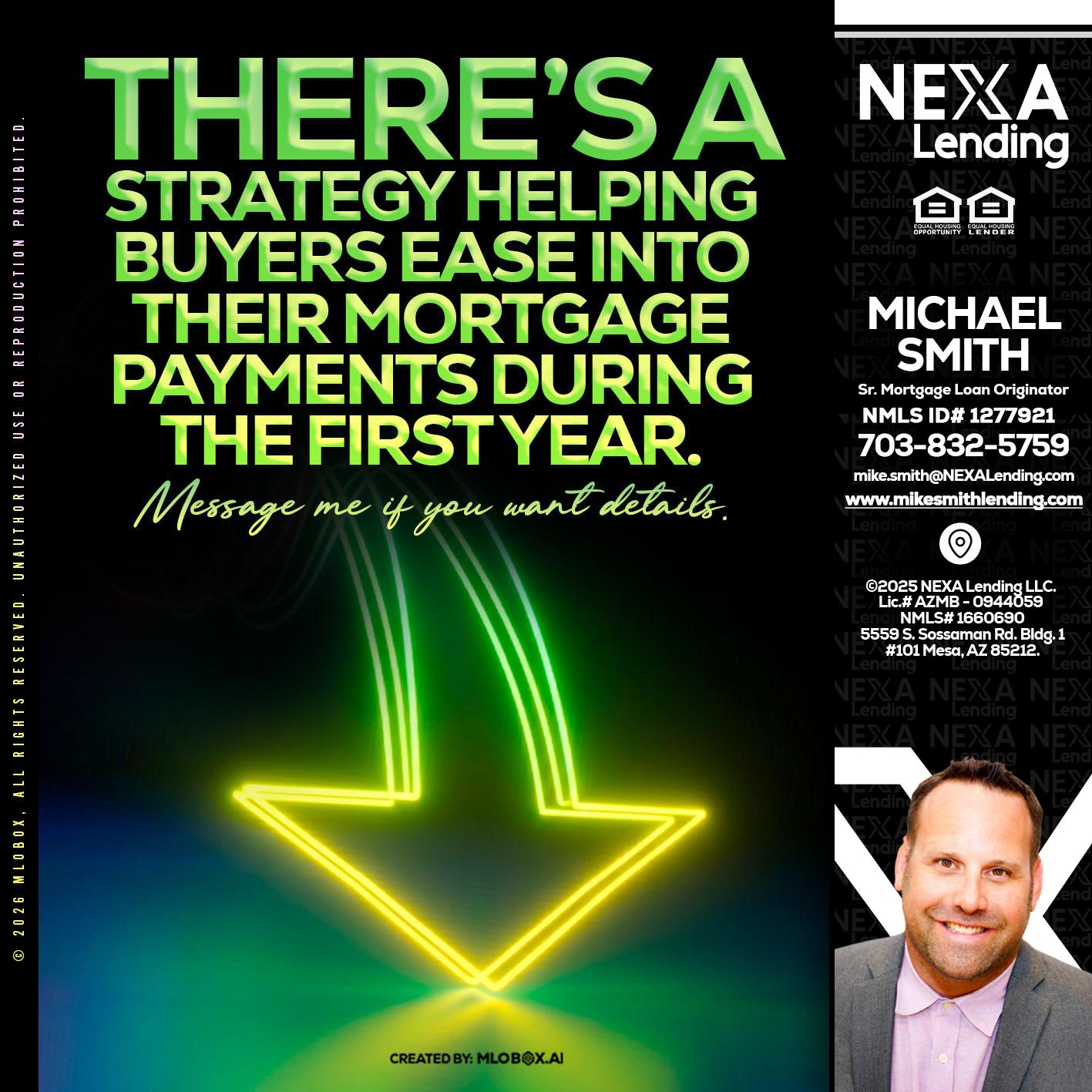 THERES A STATEGY - Mike Smith -Senior Mortgage Loan Originator