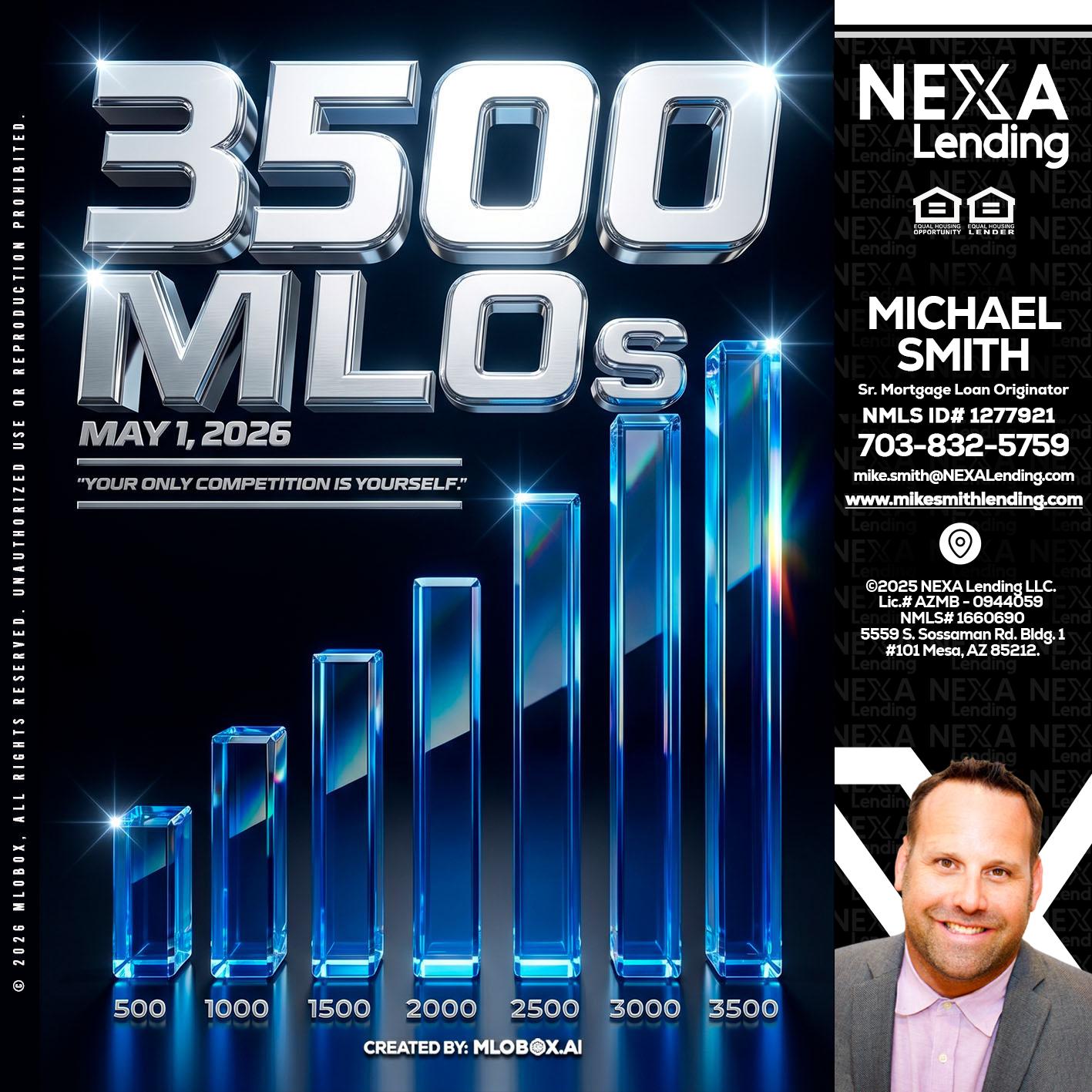 3500 MLOs - Mike Smith -Senior Mortgage Loan Originator
