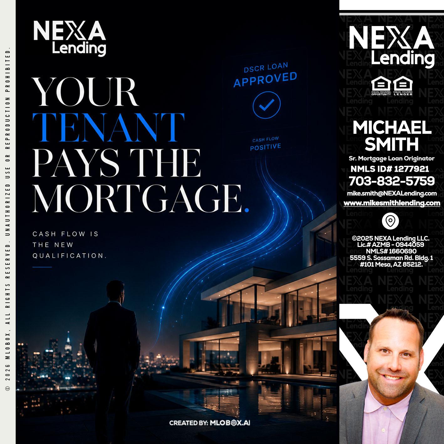DSCR LOANS - Mike Smith -Senior Mortgage Loan Originator