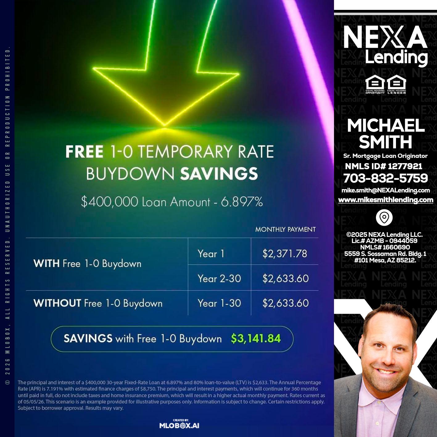 BUYDOWN - Mike Smith -Senior Mortgage Loan Originator