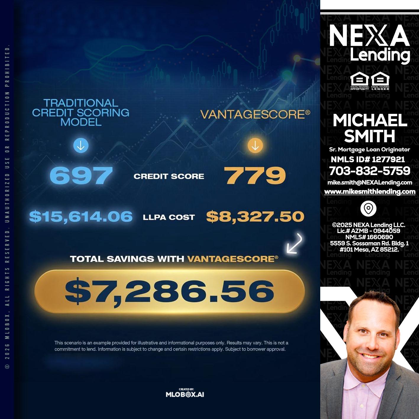 $7,286.56 - Mike Smith -Senior Mortgage Loan Originator