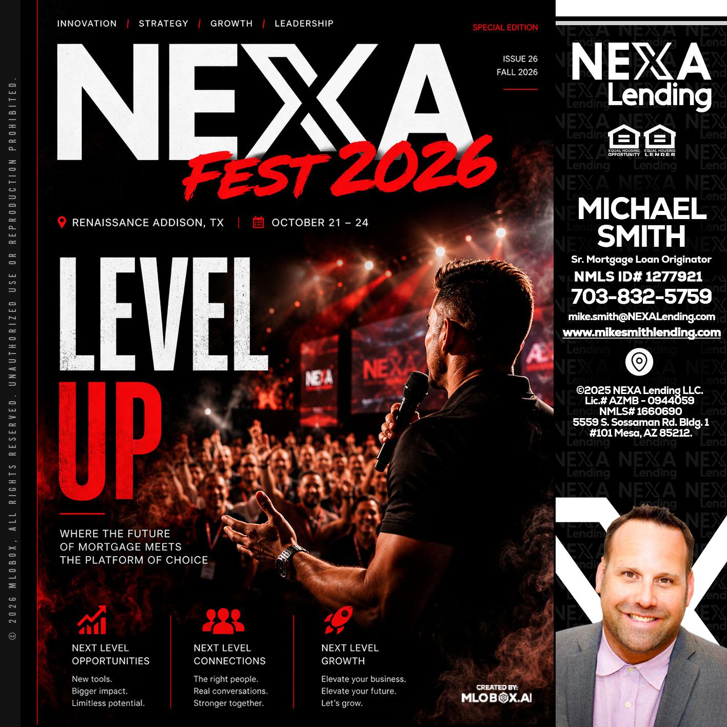 NEXA FEST 2026 - Mike Smith -Senior Mortgage Loan Originator