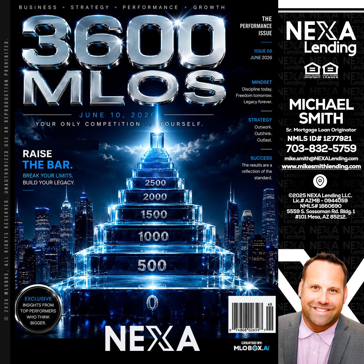 3600 MLOs - Mike Smith -Senior Mortgage Loan Originator