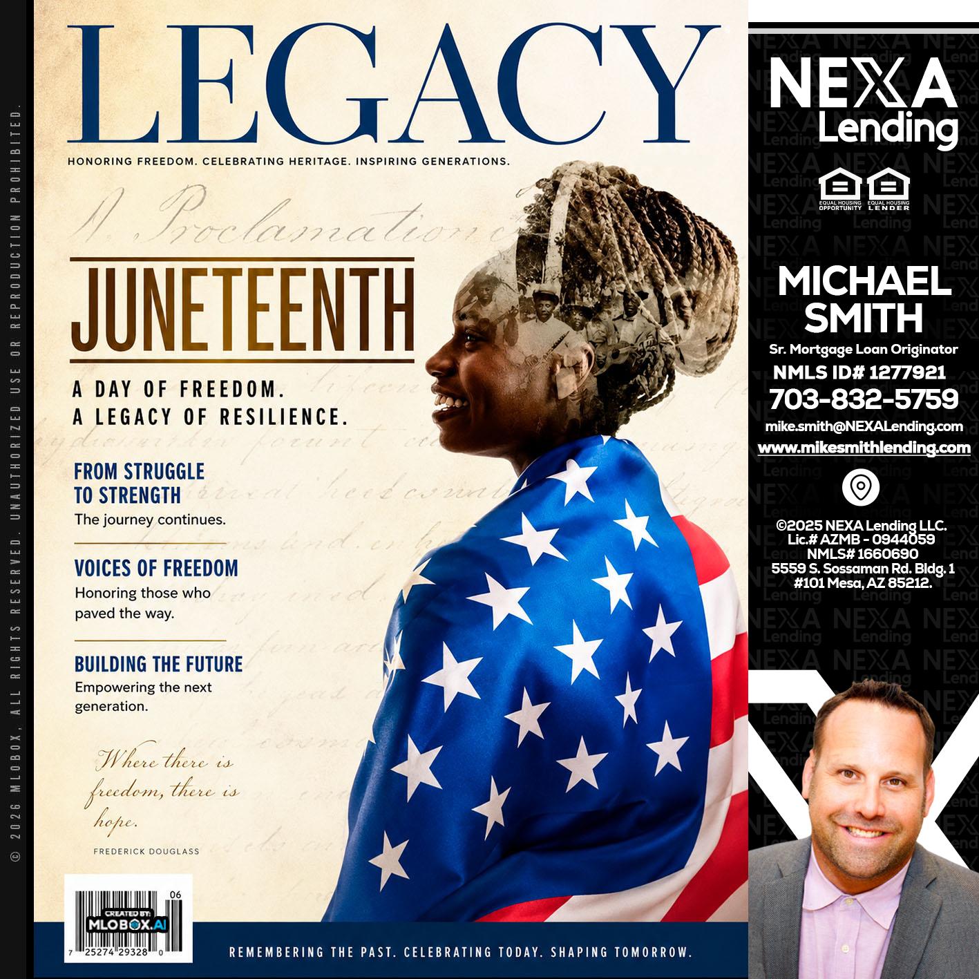 LEGACY - Mike Smith -Senior Mortgage Loan Originator