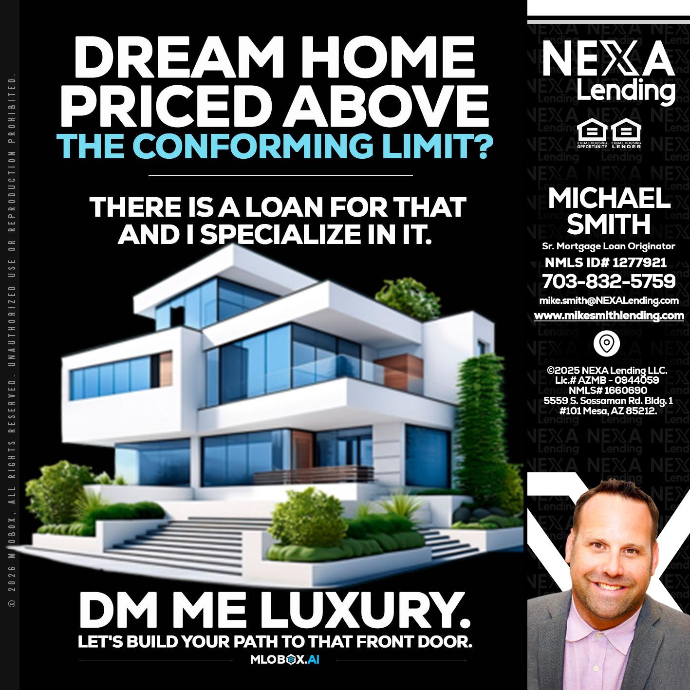 DREAM HOME - Mike Smith -Senior Mortgage Loan Originator
