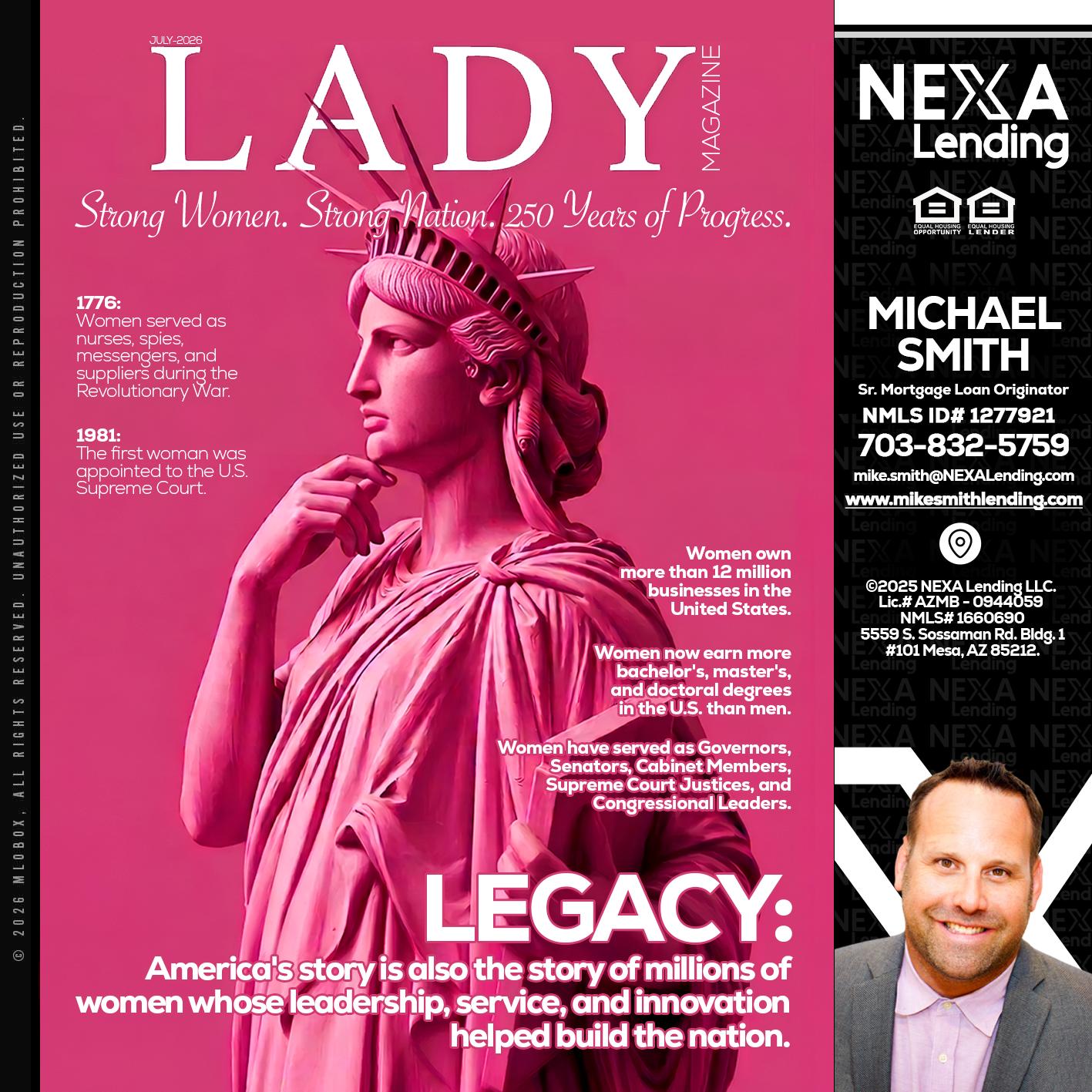 LADY LIBERTY! - Mike Smith -Senior Mortgage Loan Originator