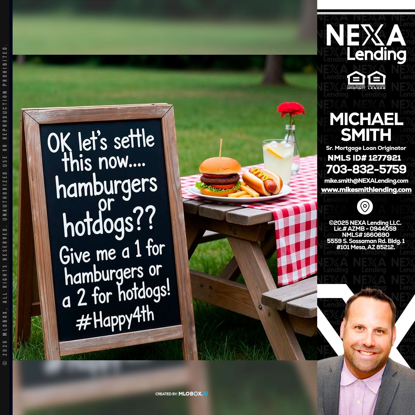 let settle this - Mike Smith -Senior Mortgage Loan Originator