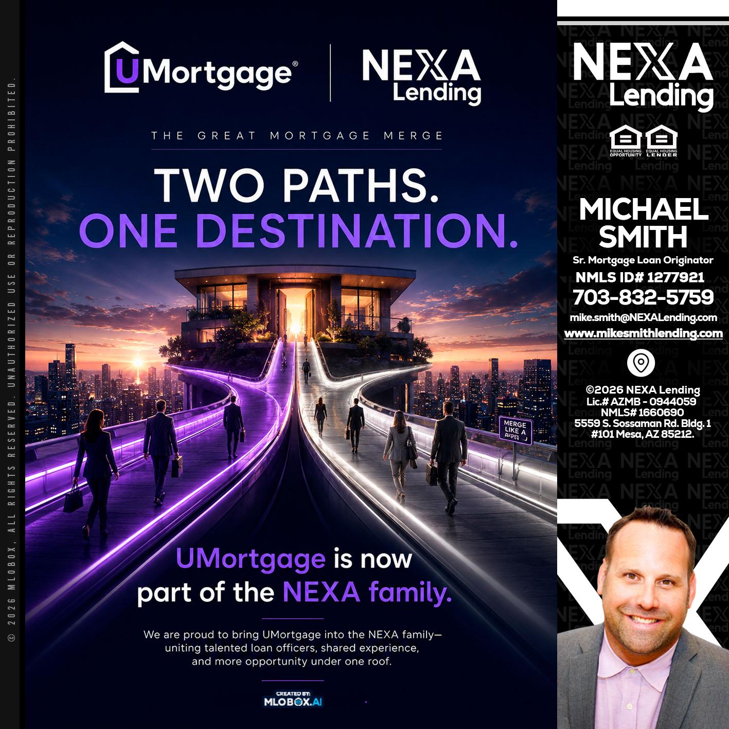 two path - Mike Smith -Senior Mortgage Loan Originator